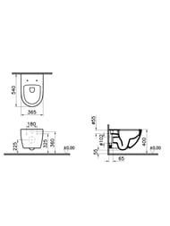 : Vitra+ Sento Rim-E+  ,   9830B003-7211