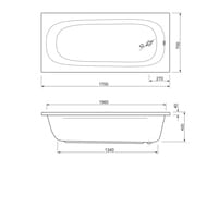  CEZARES Piave 170x70  PIAVE-170-70-42-W37 