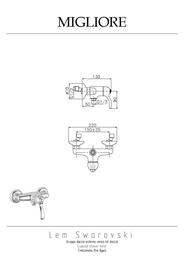    Migliore LEM SWAROVSKI ,  ML.LEM-1938K.BR