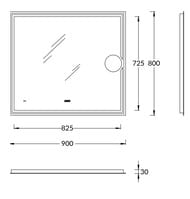  KERAMA MARAZZI TECNOLOGICA TECNO  ,   ., 90026800, TE.mi.90.1