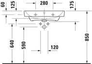  Duravit No.1  650460,  ,  23756500002