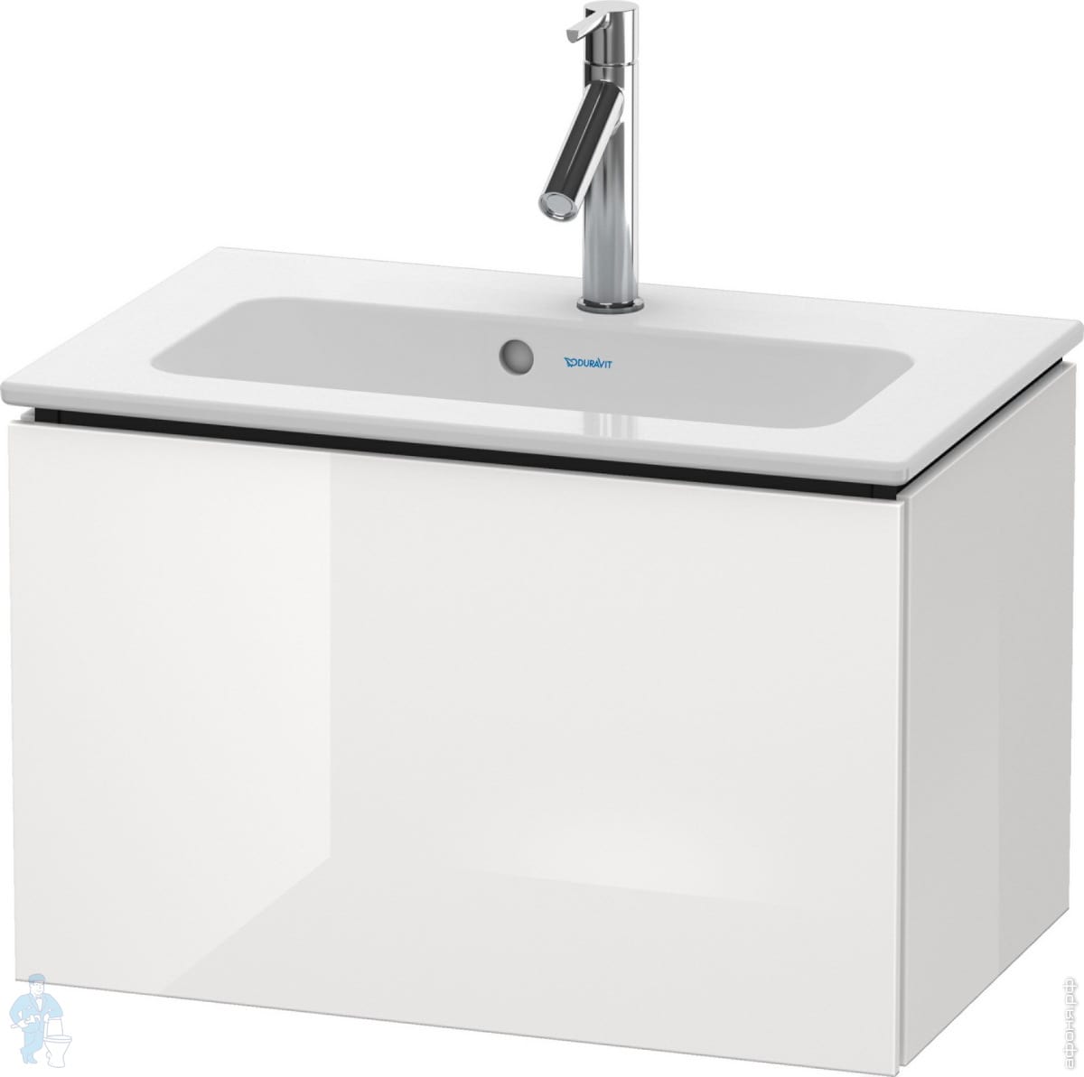 Duravit starck 1 раковина с тумбой