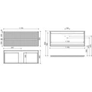    SANCOS Snob R (1195x445x500) ,  ,   SNR120SM