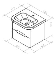     RAVAK Chrome SD 650 (590420545) / X000001291