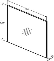  Ideal Standard MIRROR&LIGHT (12001000) T3594BH