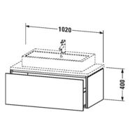      Duravit L-Cube 1020400547 1 ,   LC581402222