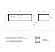    Cezares CADRO (100x4630)  CADRO-100/46/30-1C-SO-MET-ST